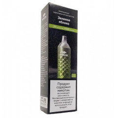 Электронная сигарета Attacker 4500 затяжек Зелёное Яблоко